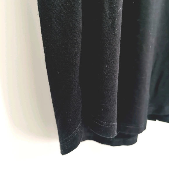 Eileen Fisher Women's PP Button-Down Black Dress - Picture 10 of 11